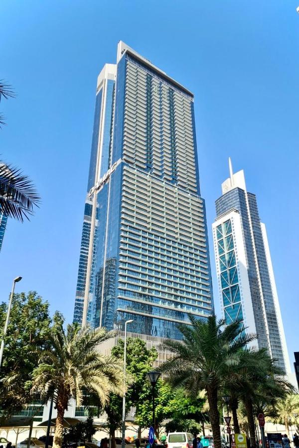 Infinity Pool & Burj Khalifa View L Luxe Paramount Dubai Exterior foto